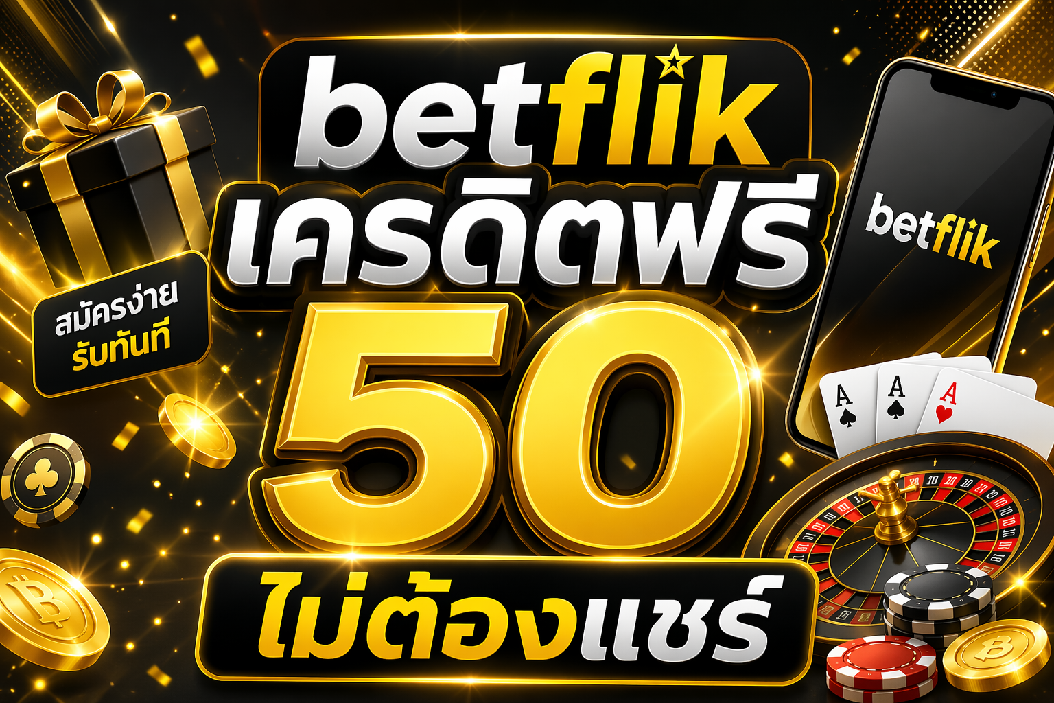 betflik เครดิตฟรี 50 ไม่ต้องแชร์