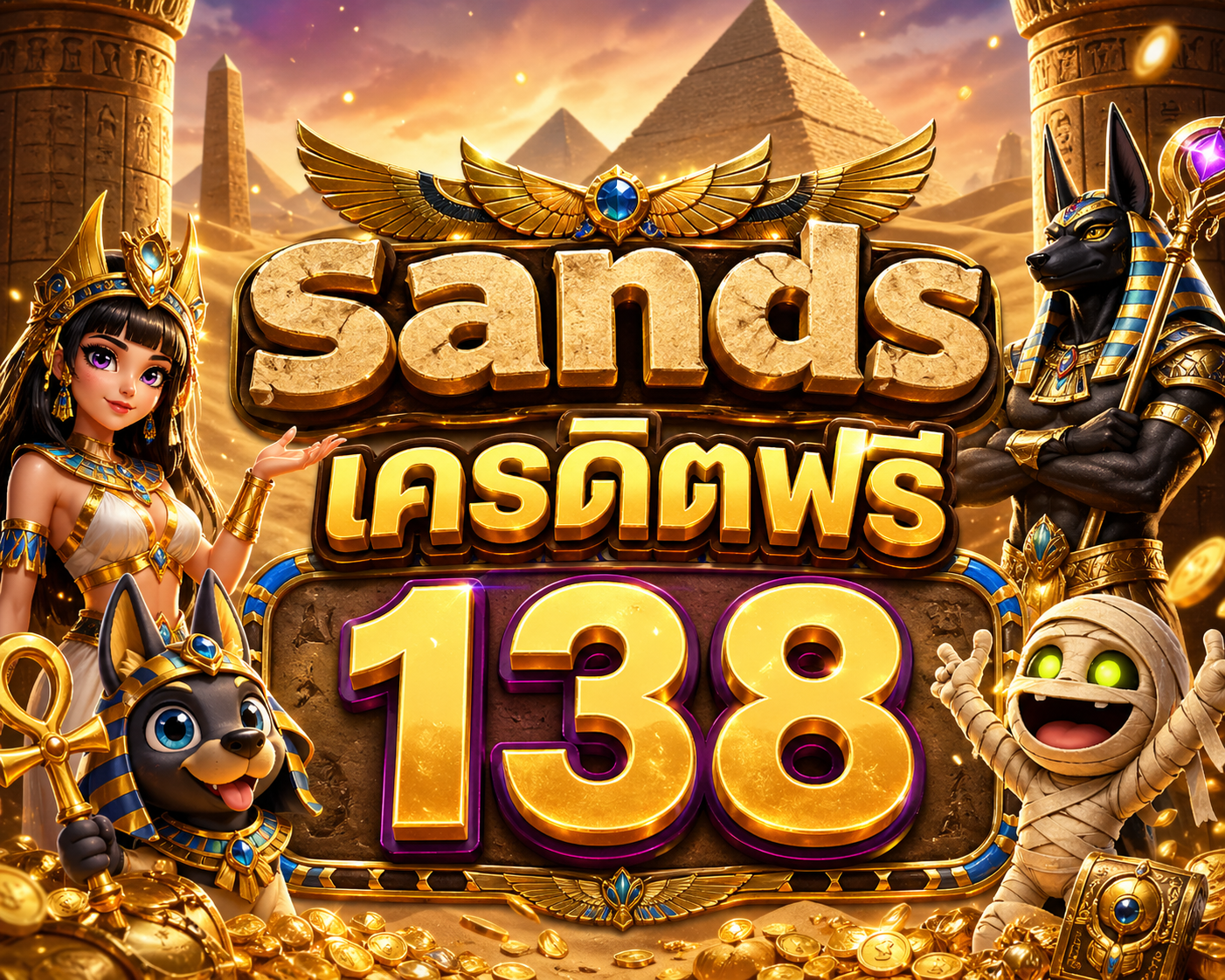 sands เครดิตฟรี138