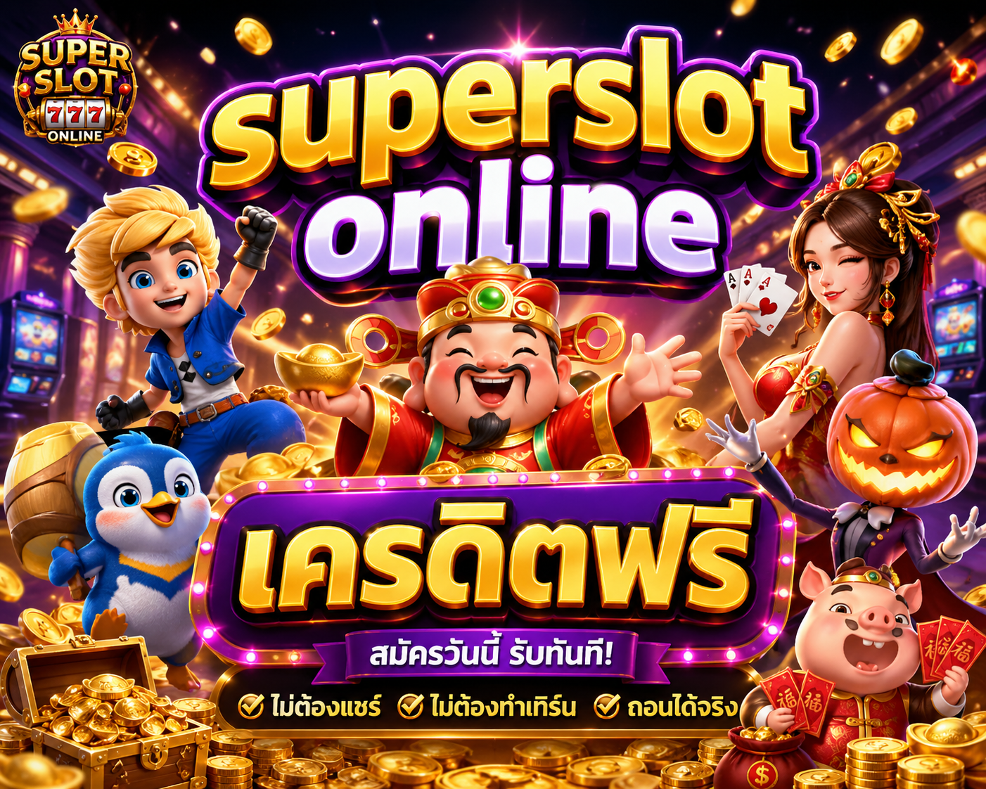 superslot online เครดิตฟรี