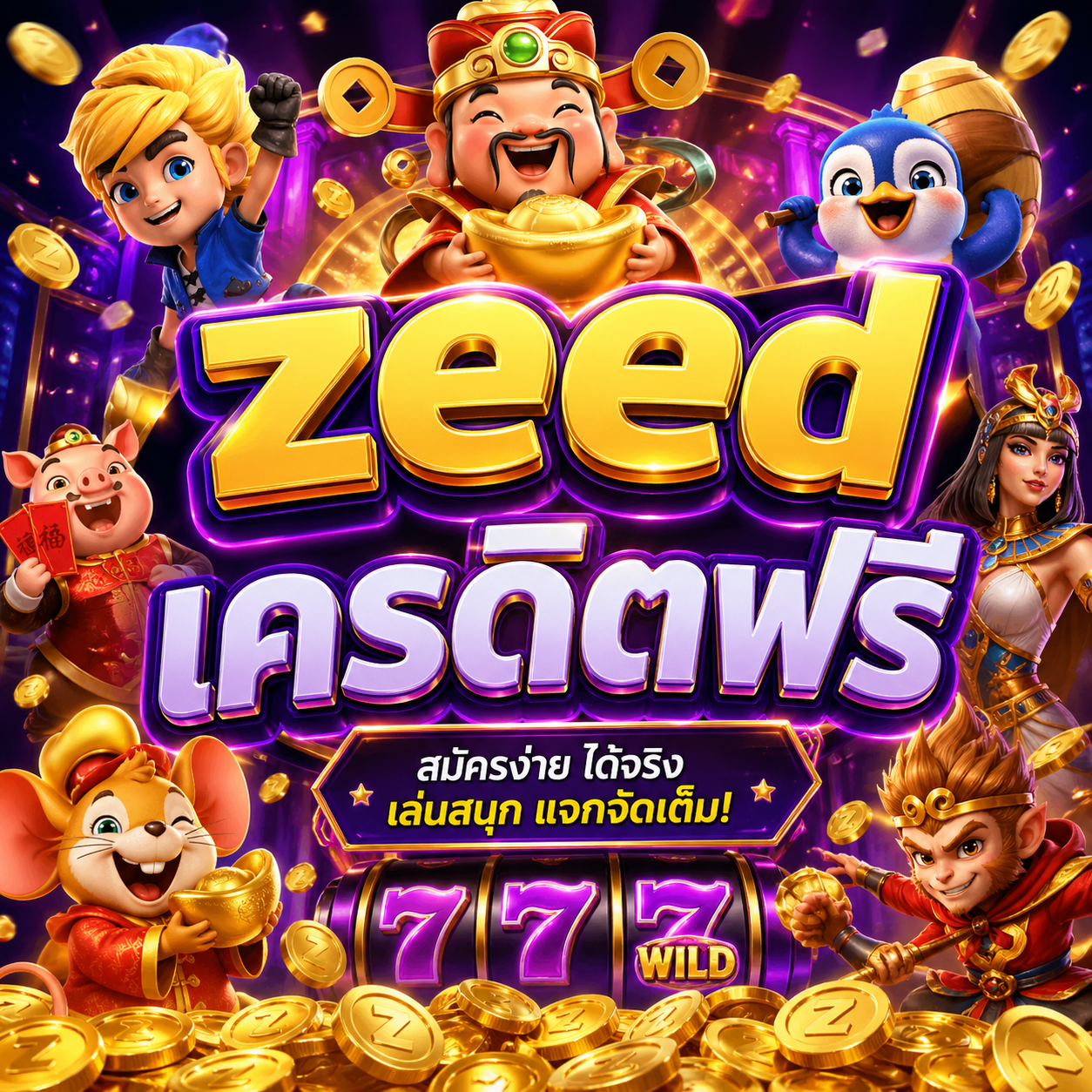 zeedเครดิตฟรี