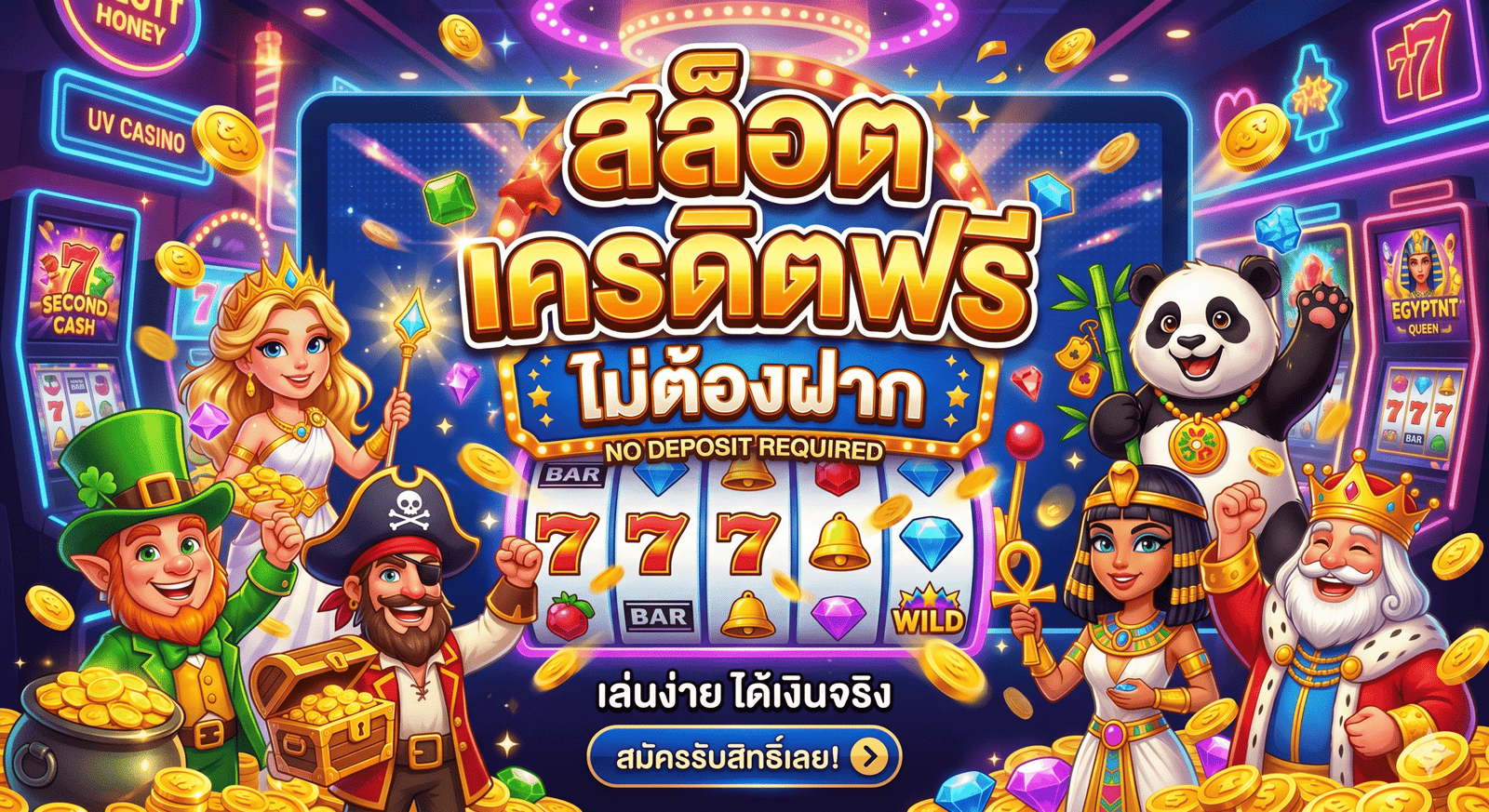 สล็อต เครดิตฟรี ไม่ต้องฝาก