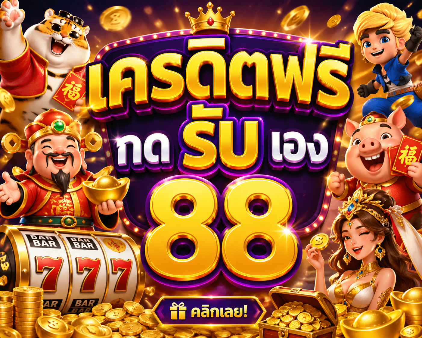 เครดิตฟรี กด รับ เอง 88