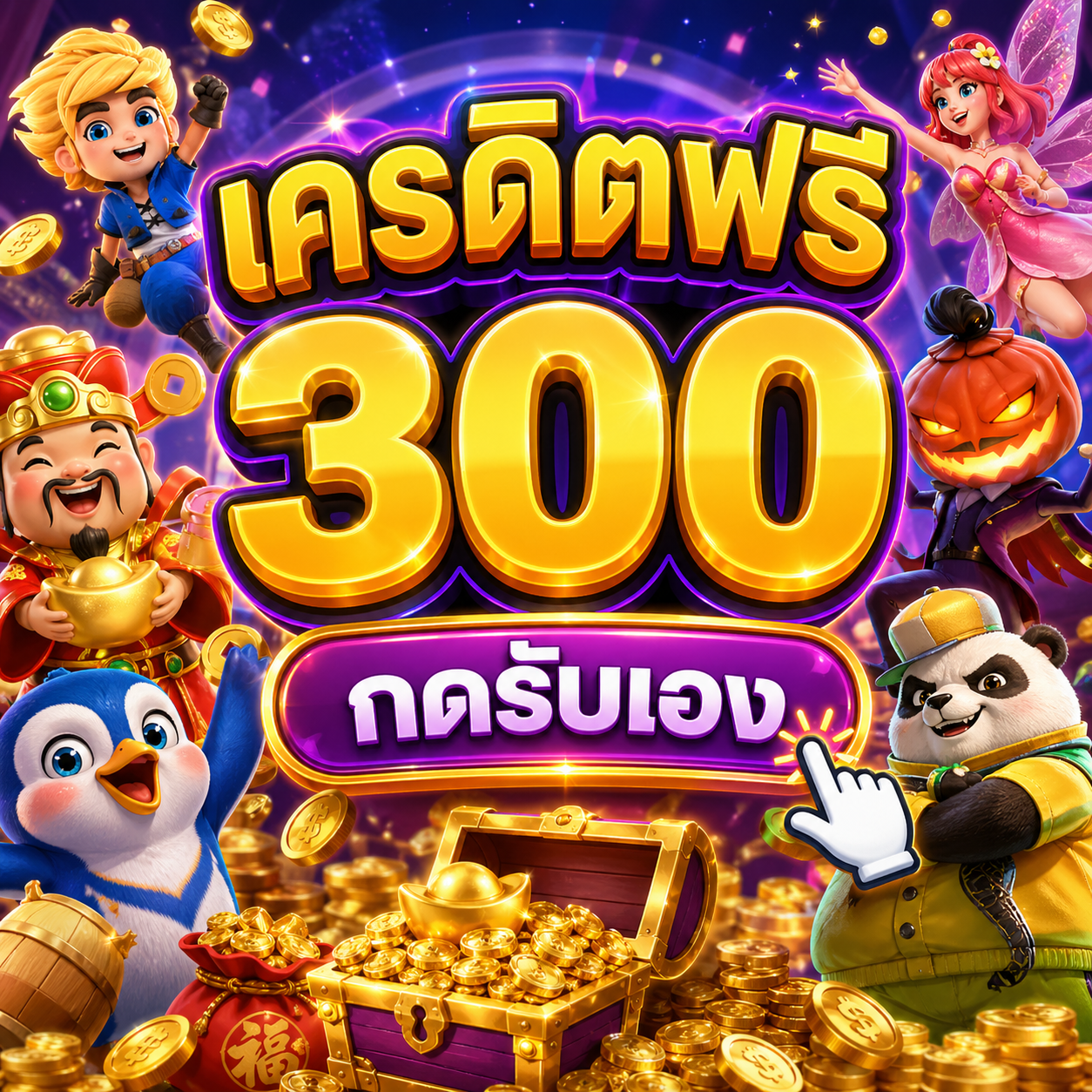 เครดิตฟรี300 กดรับเอง