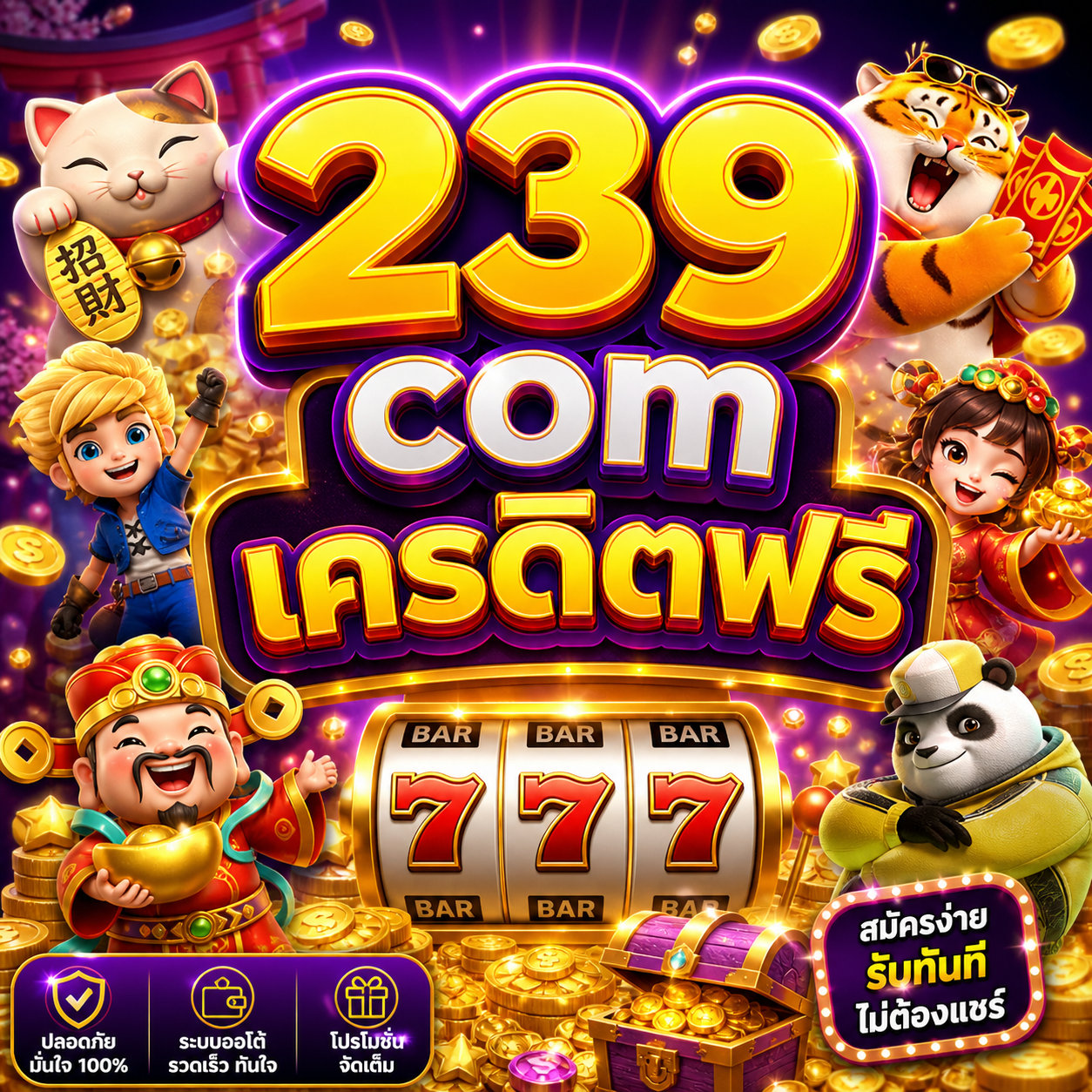 239 com เครดิตฟรี