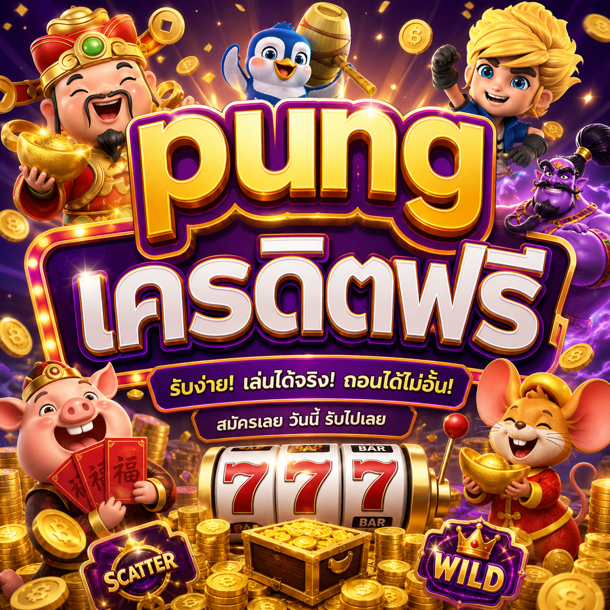 pungเครดิตฟรี