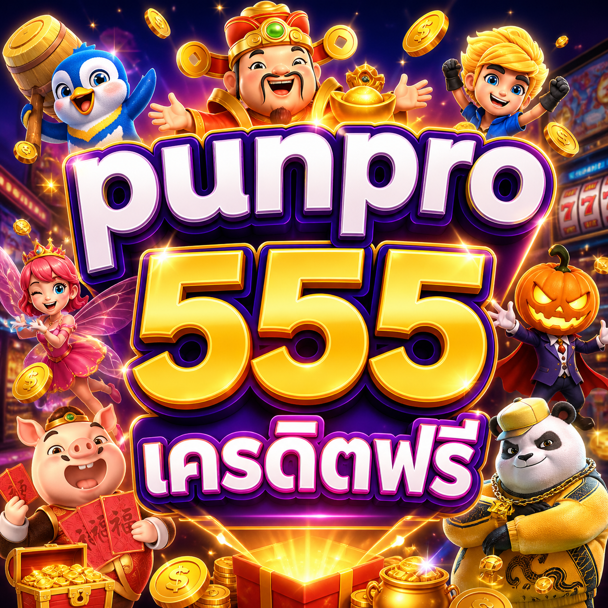 punpro 555 เครดิตฟรี
