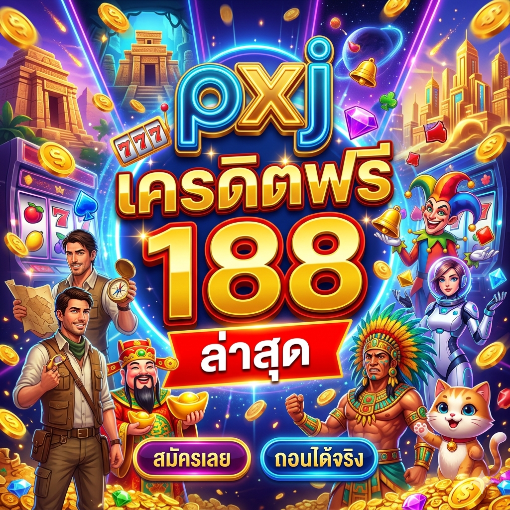 pxj เครดิตฟรี 188 ล่าสุด