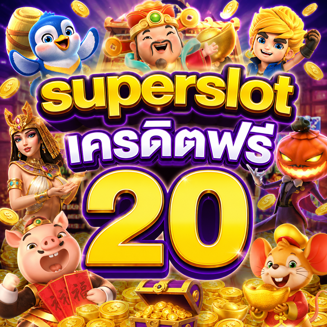superslotเครดิตฟรี20