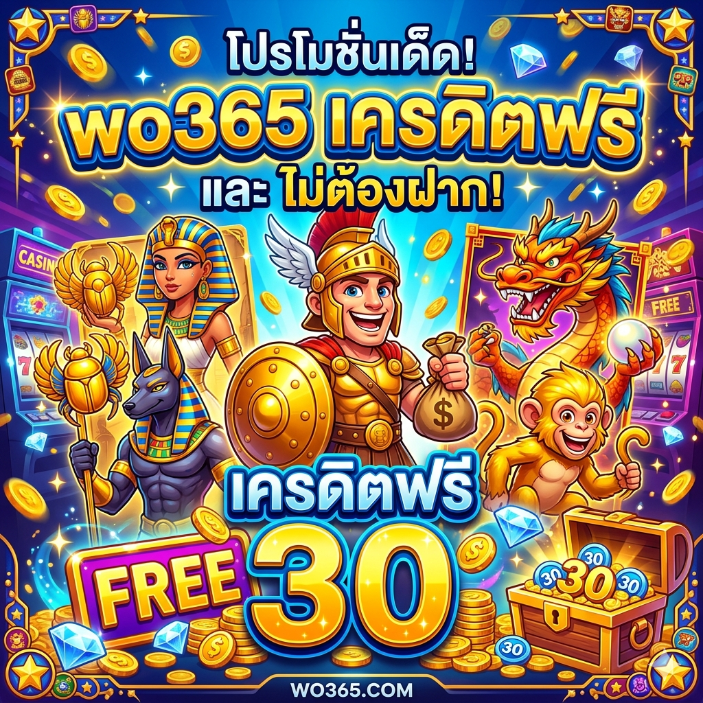 wo365 เครดิตฟรี 30