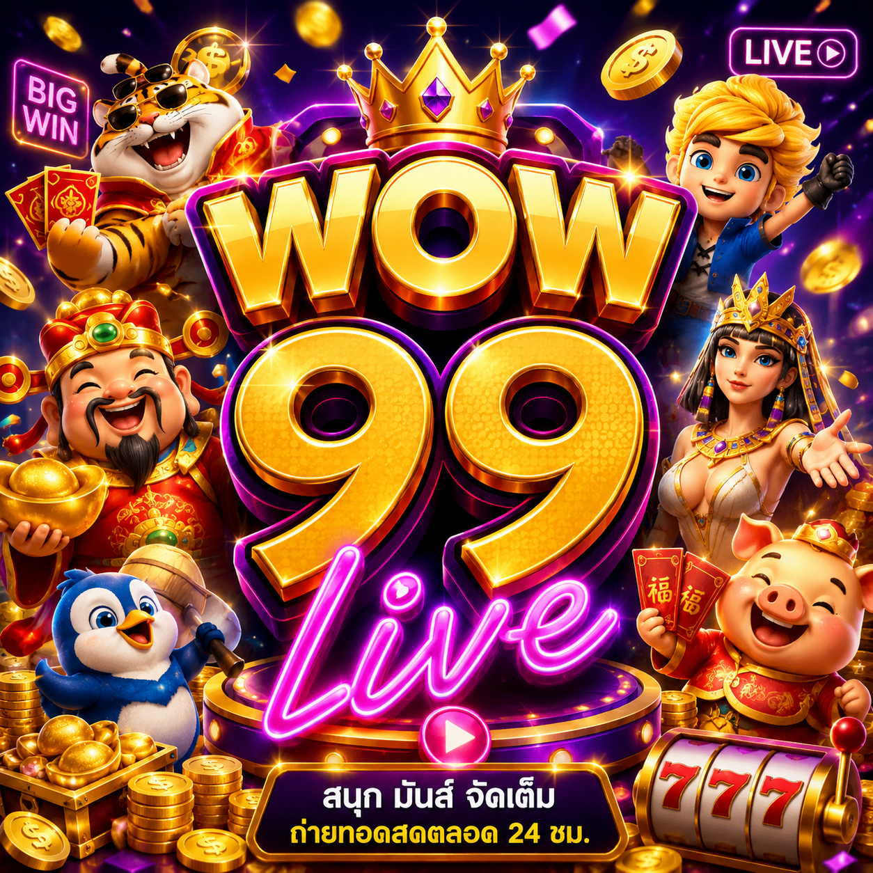 wow 99 live