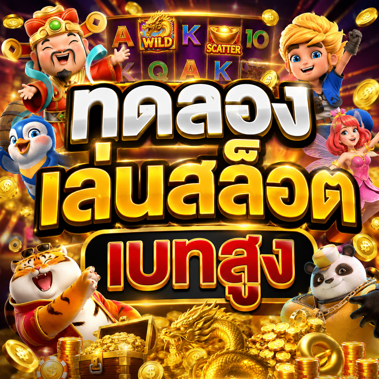 ทดลองเล่นสล็อตเบทสูง