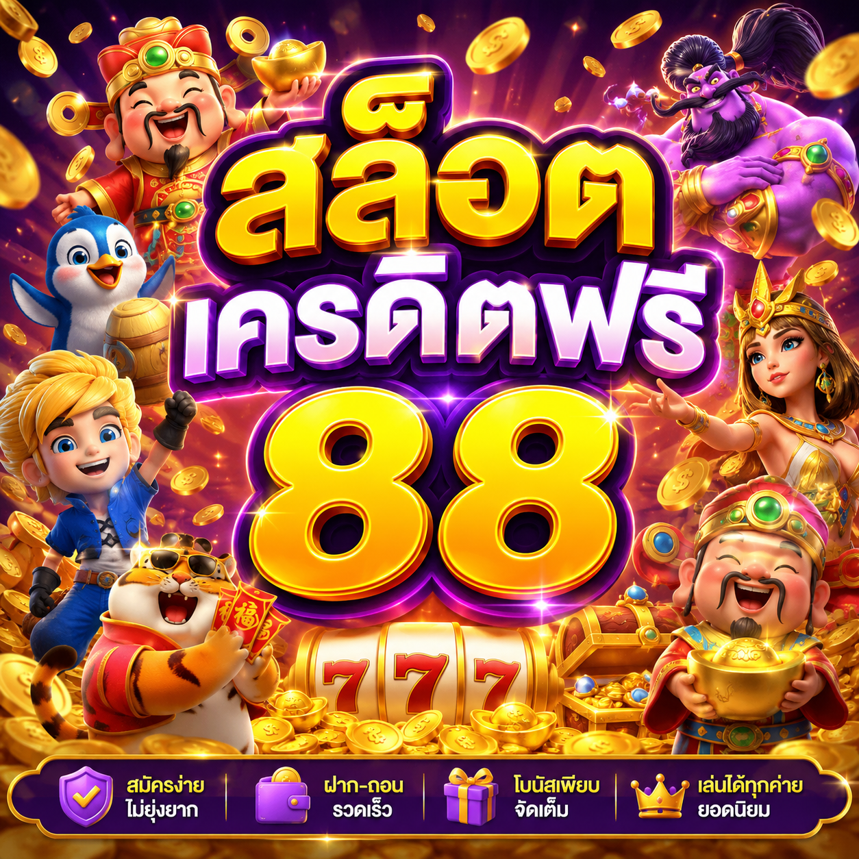 สล็อต เครดิตฟรี 88