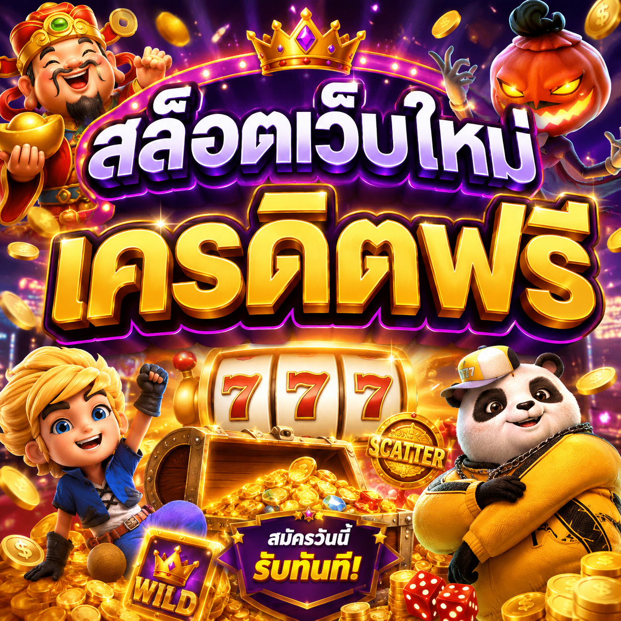 สล็อตเว็บใหม่ เครดิตฟรี