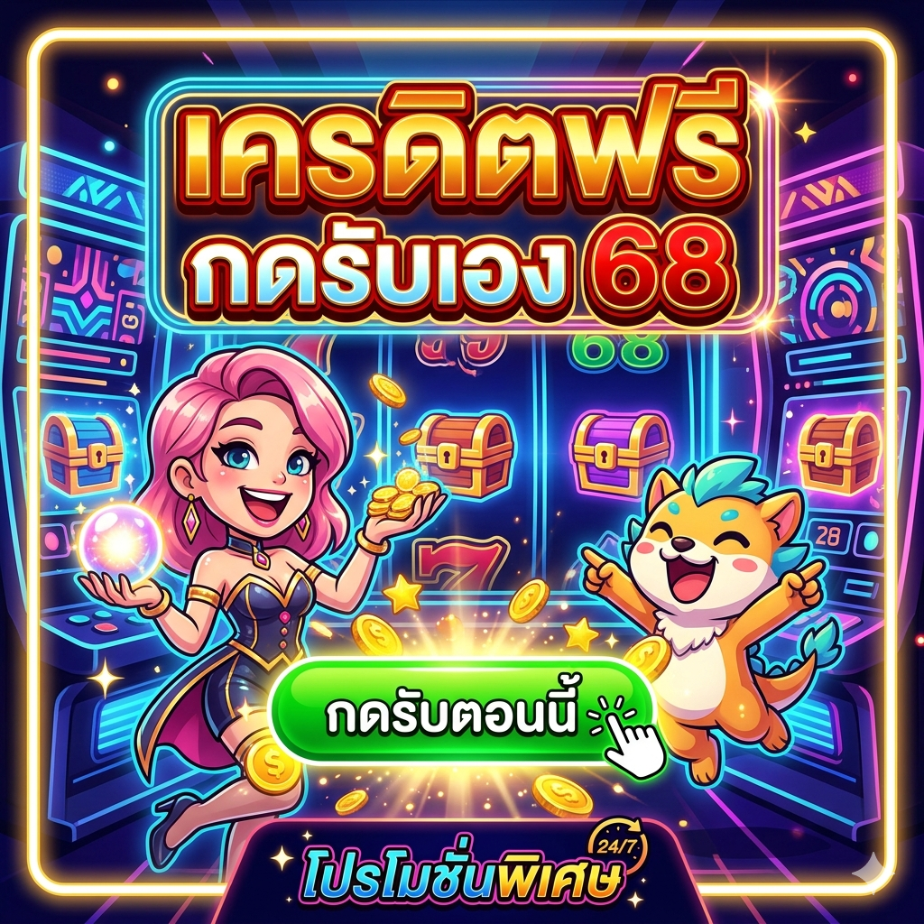 เครดิตฟรี กดรับเอง 68