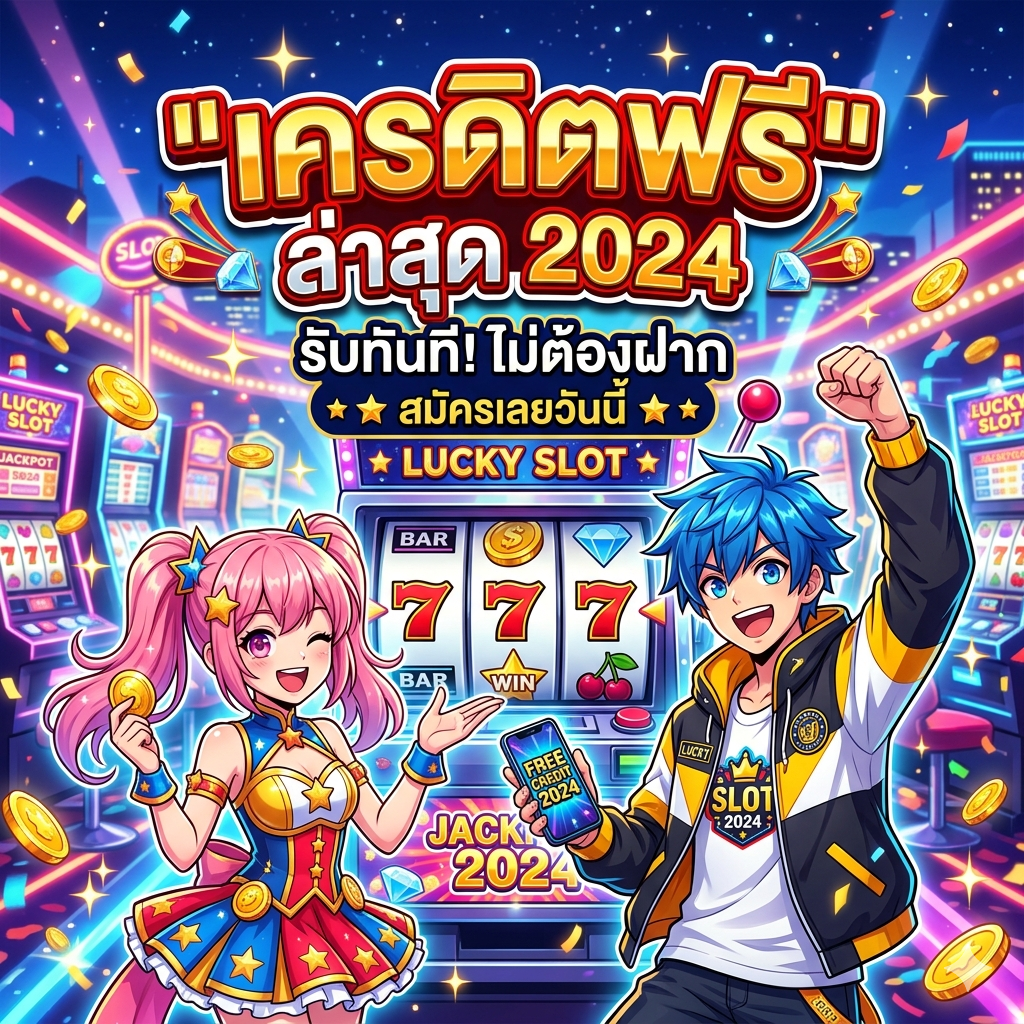เครดิตฟรี ล่าสุด 2024
