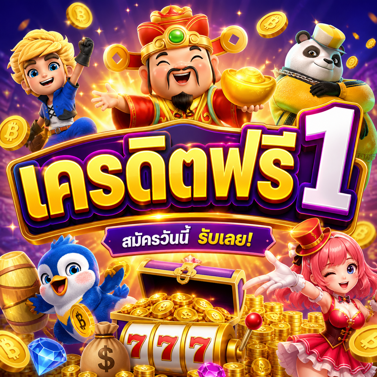 เครดิตฟรี1